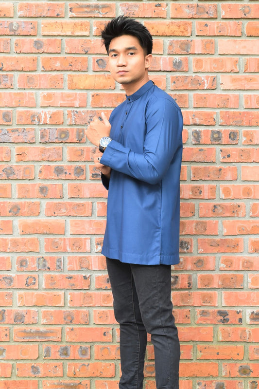 RAYA Kurta in Navy Blue