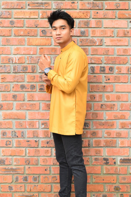 RAYA Kurta in Mustard Yellow