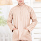 RAYA Baju Melayu Cekak Musang in Rose Gold