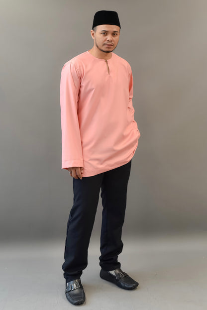 Kurta in Coral Peach